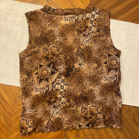 VINTAGE BOHO WHIMSY SLEEVES TOP M/L - Picture 6 of 6